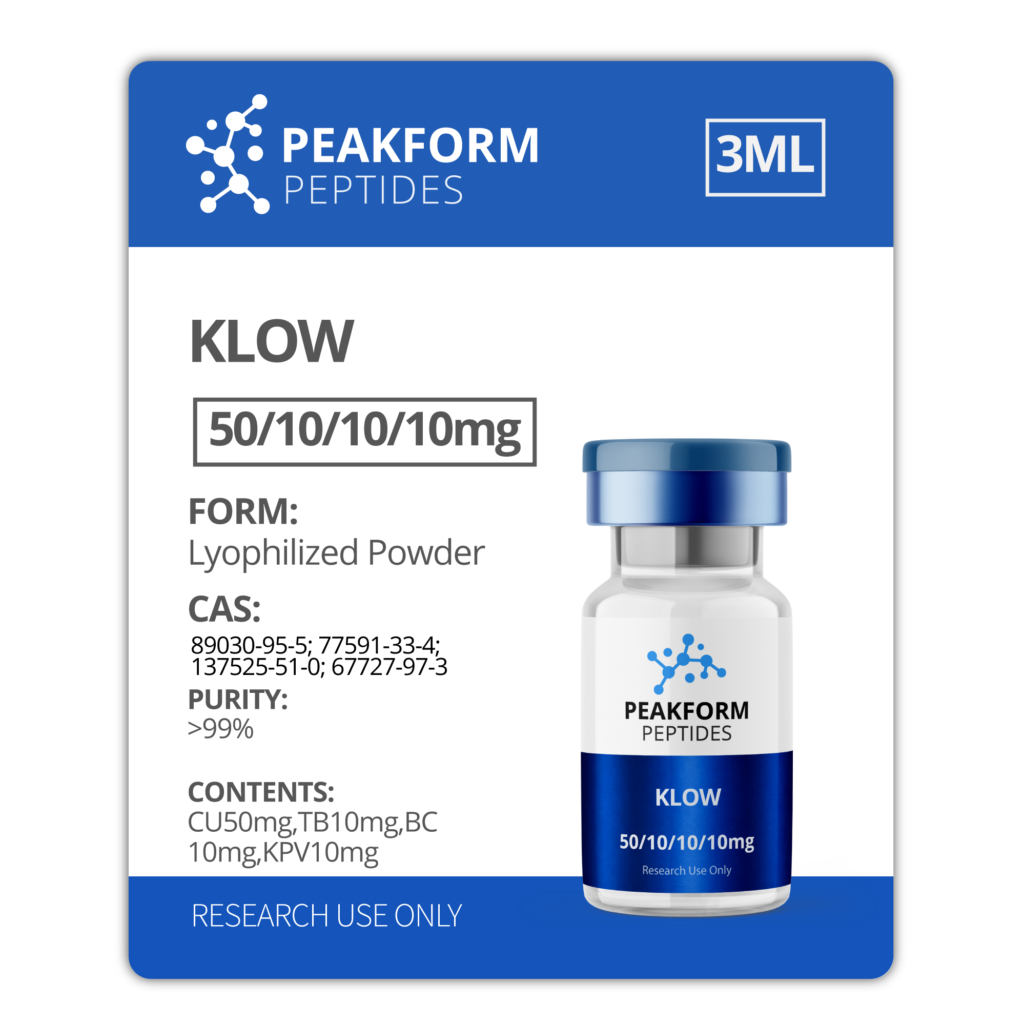 PeakForm-Peptides-Product-KLOW-50-10-10-10mg